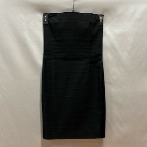 Black Strapless Dolce & Gabbana Black Corset Mini Dress Size EU 40/US Small